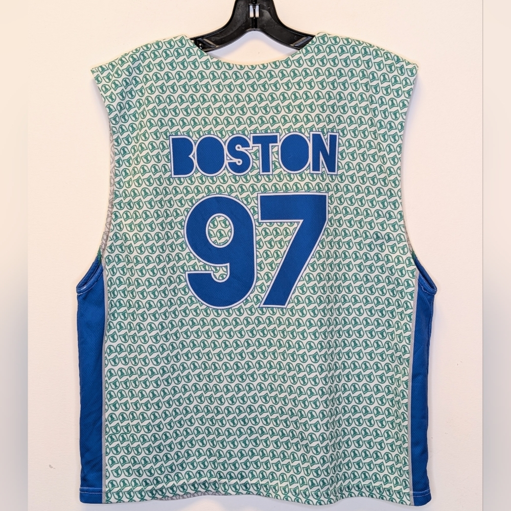 Vintage 1997 ComLax Beantown Boston Classic Reversible Lacrosse Jersey L/XL - Picture 3 of 15